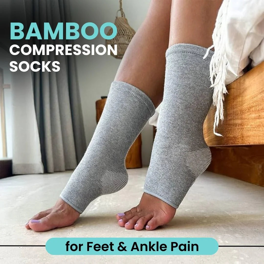 Bamboo Compression Socks(Pack of 2)(75% Off)